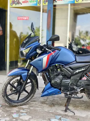 টিভিএস আপাচি আরটিআর ১৬০ টুভি ২০১৭ নীল
