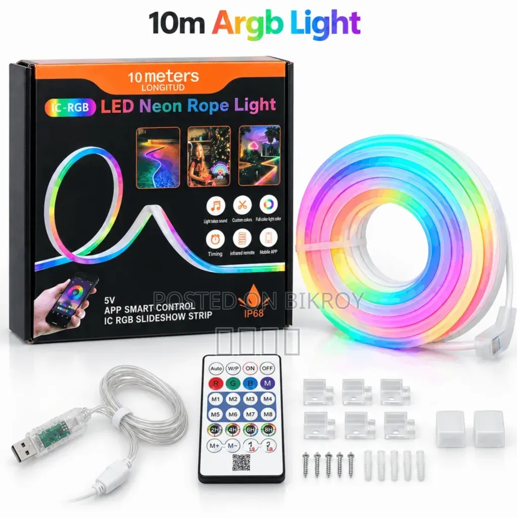 10M ARGB Neon Rope Light
