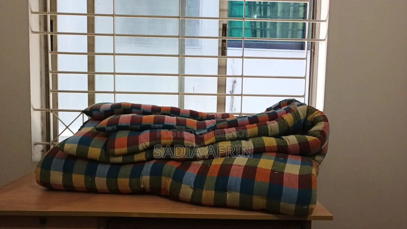 বেড ম্যাট্রেস + তোষক সাইজ: ৬.৫ ফুট × ৫.৫ ফুট