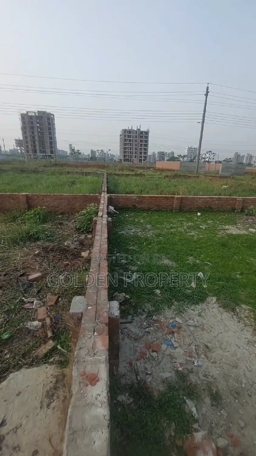 M BLOCK 4 Katha Conner Plot Sale Bashundhara