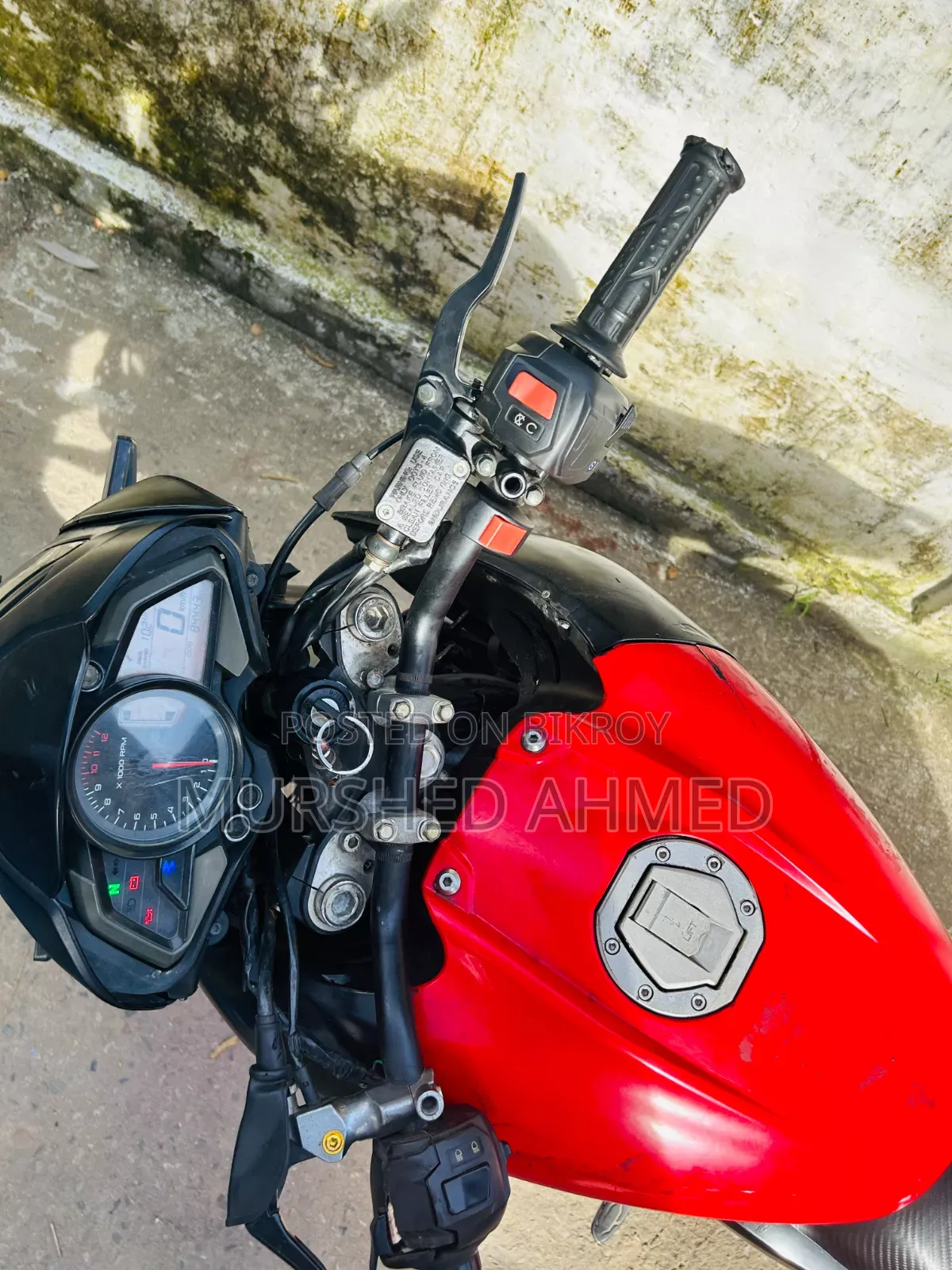 Bajaj Pulsar NS 160 2019 Red