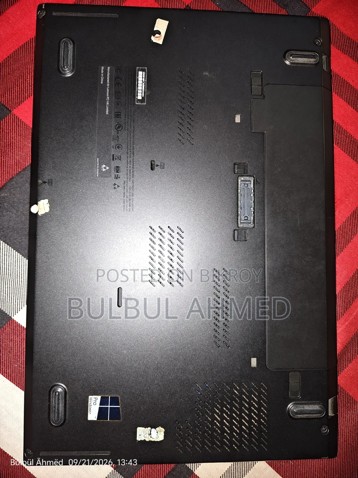 Laptop Lenovo ThinkPad T450 8GB Intel Core i5 SSD 256GB