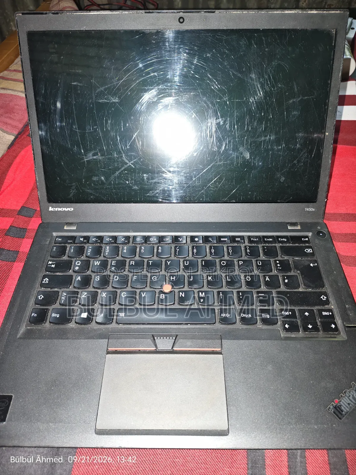 Laptop Lenovo ThinkPad T450 8GB Intel Core i5 SSD 256GB