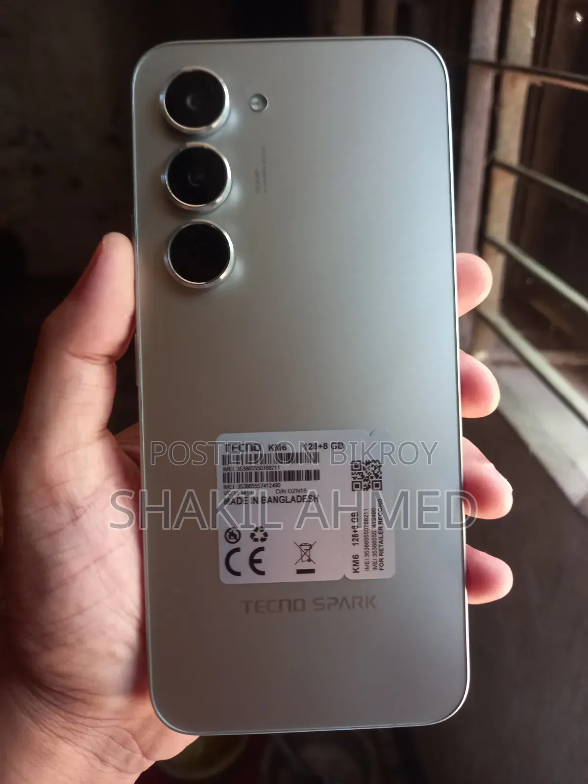 Tecno Spark 40 Pro 128 GB White