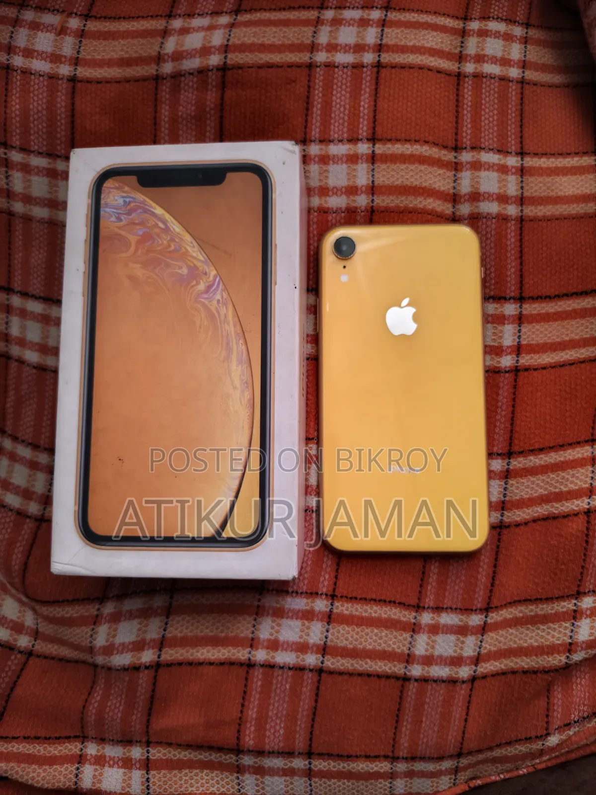অ্যাপল আইফোন এক্সআর ৬৪ জিবি অরেঞ্জ