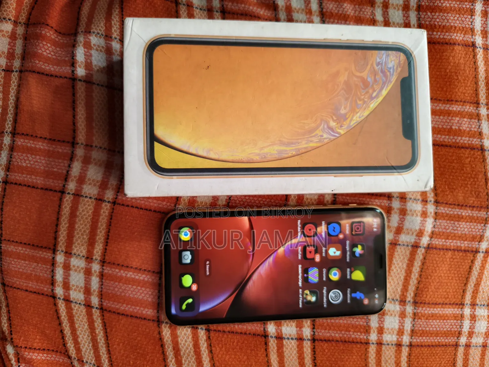 অ্যাপল আইফোন এক্সআর ৬৪ জিবি অরেঞ্জ