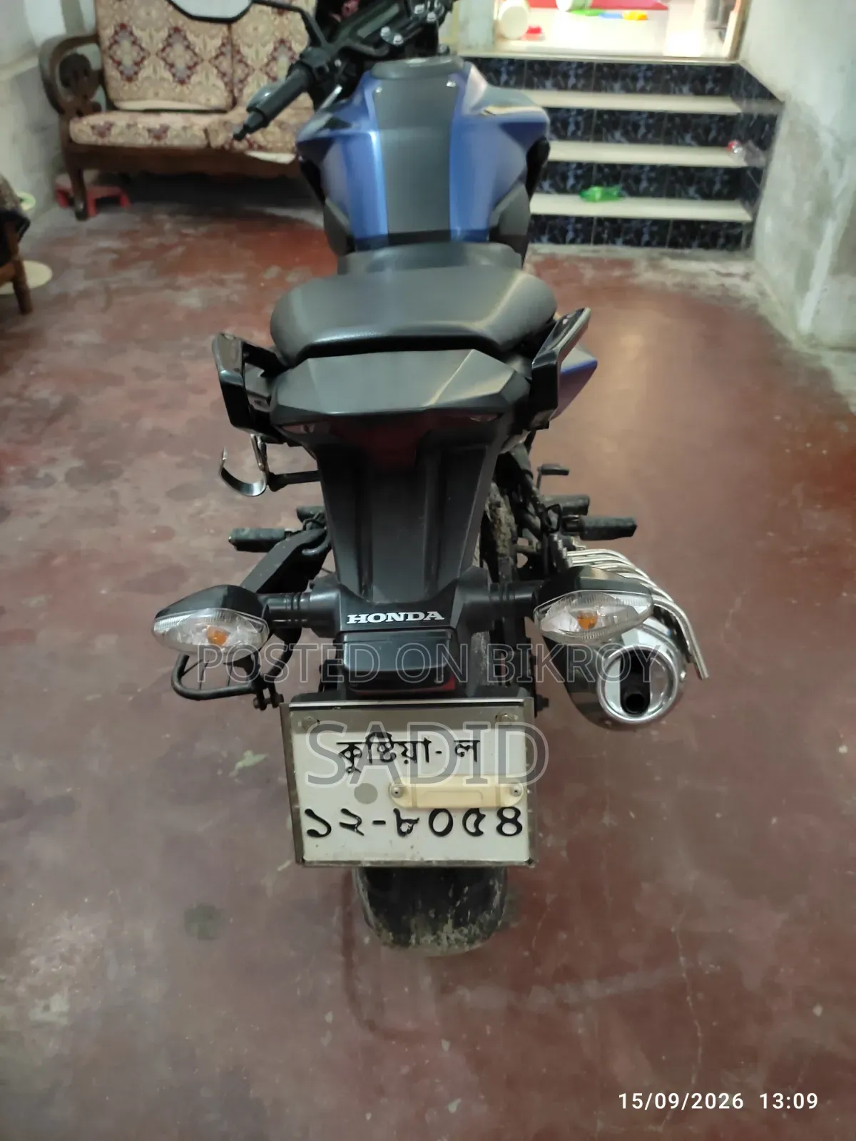 Honda X-Blade 160 2020 Blue