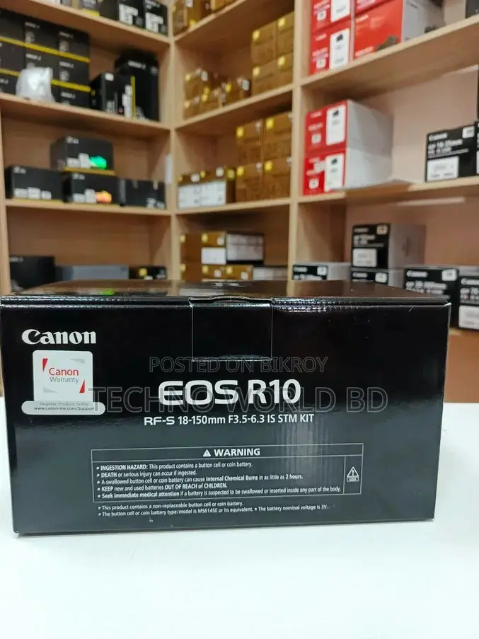 ক্যানন ইওএস আর১০ মিররলেস ক্যামেরা বডি