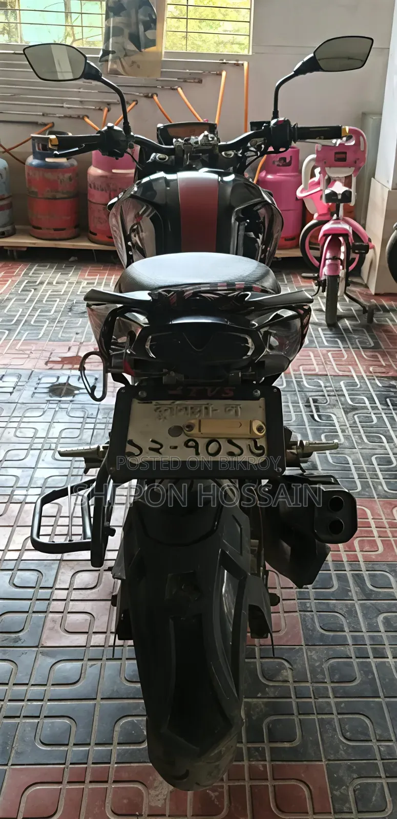 টিভিএস অ্যাপাচি ১৬০ ৪ভি ২০১৯ ব্ল্যাক