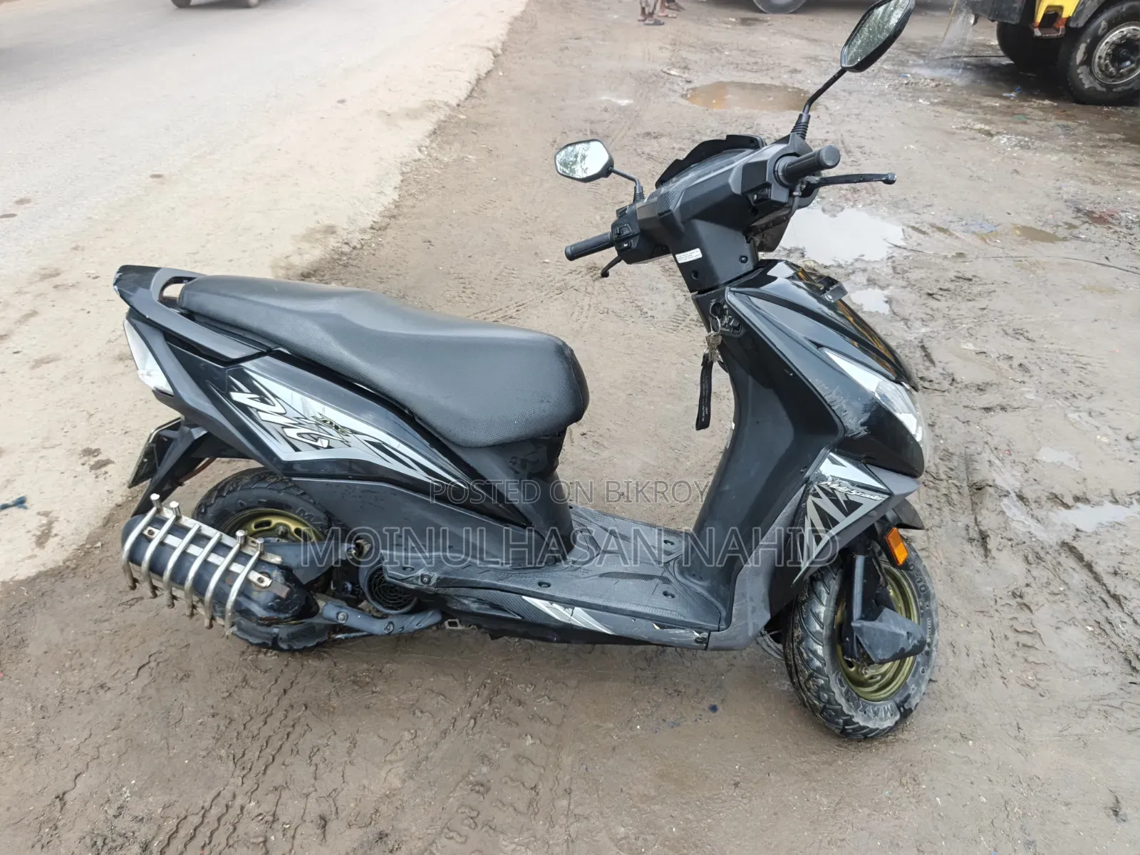 হোন্ডা ডিও ২০২০ কালো