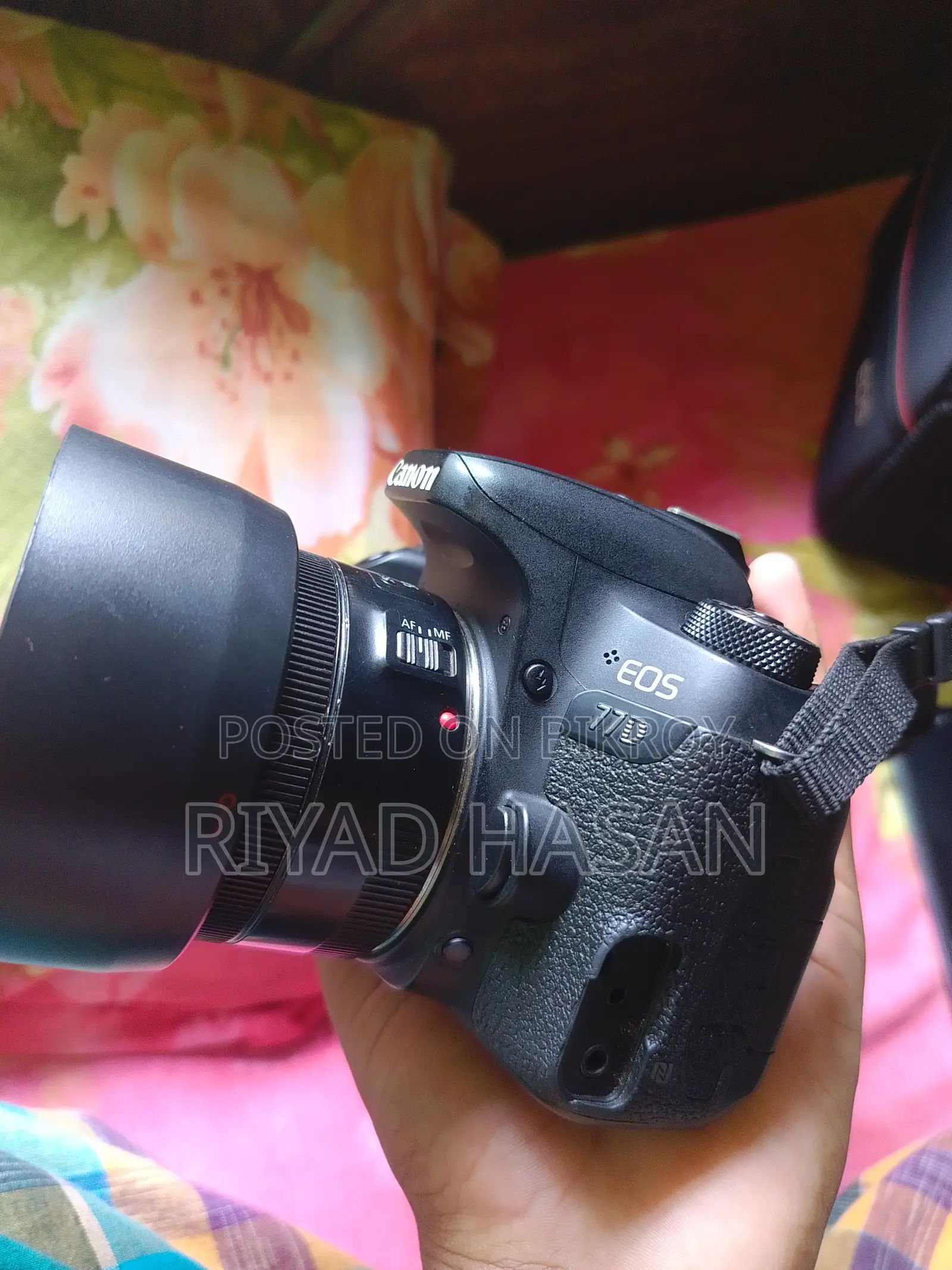 Canon 77d With Canon 50mm STM Prime Lens