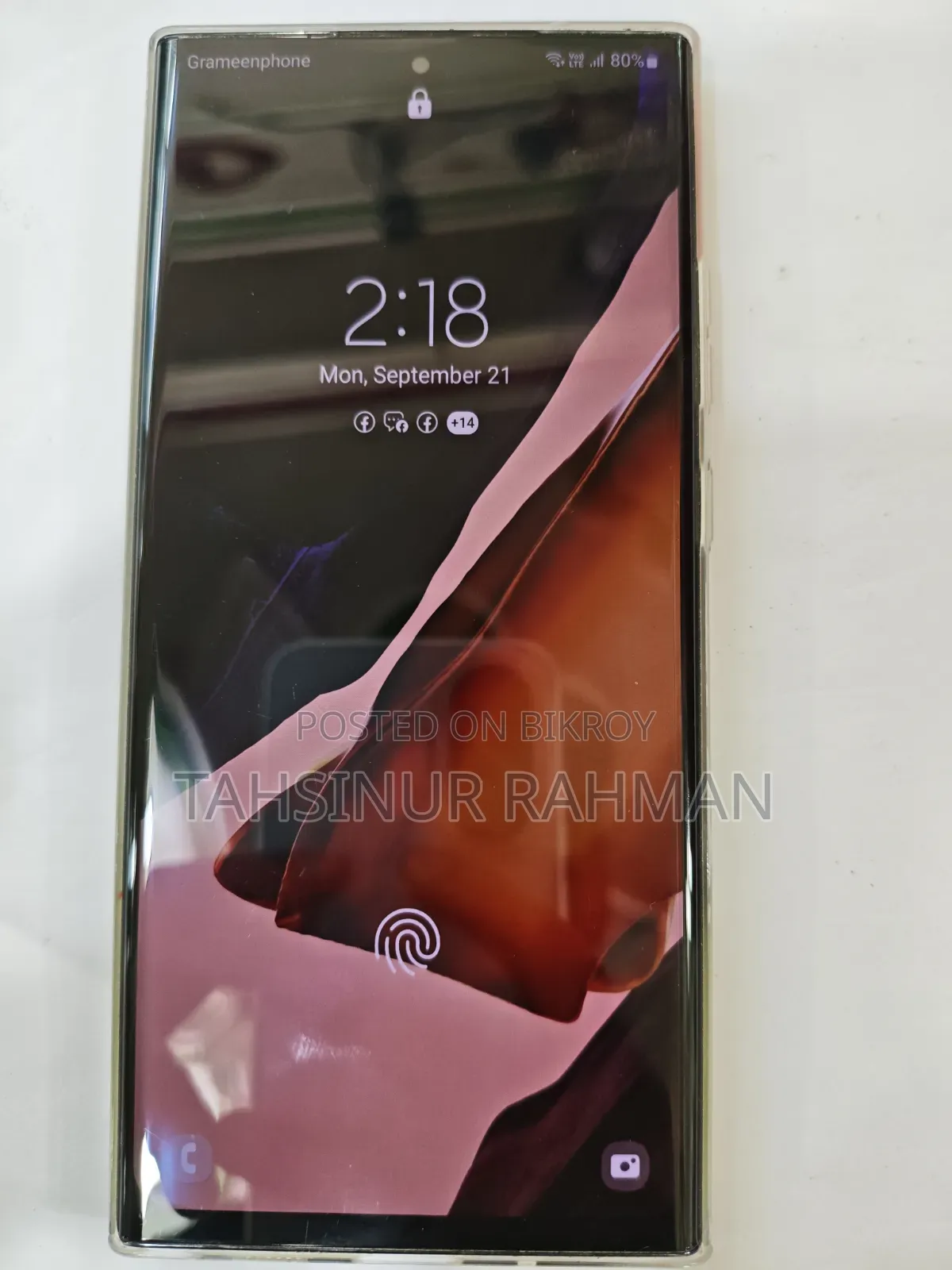 Samsung Galaxy Note 20 Ultra 5G 256 GB Bronze