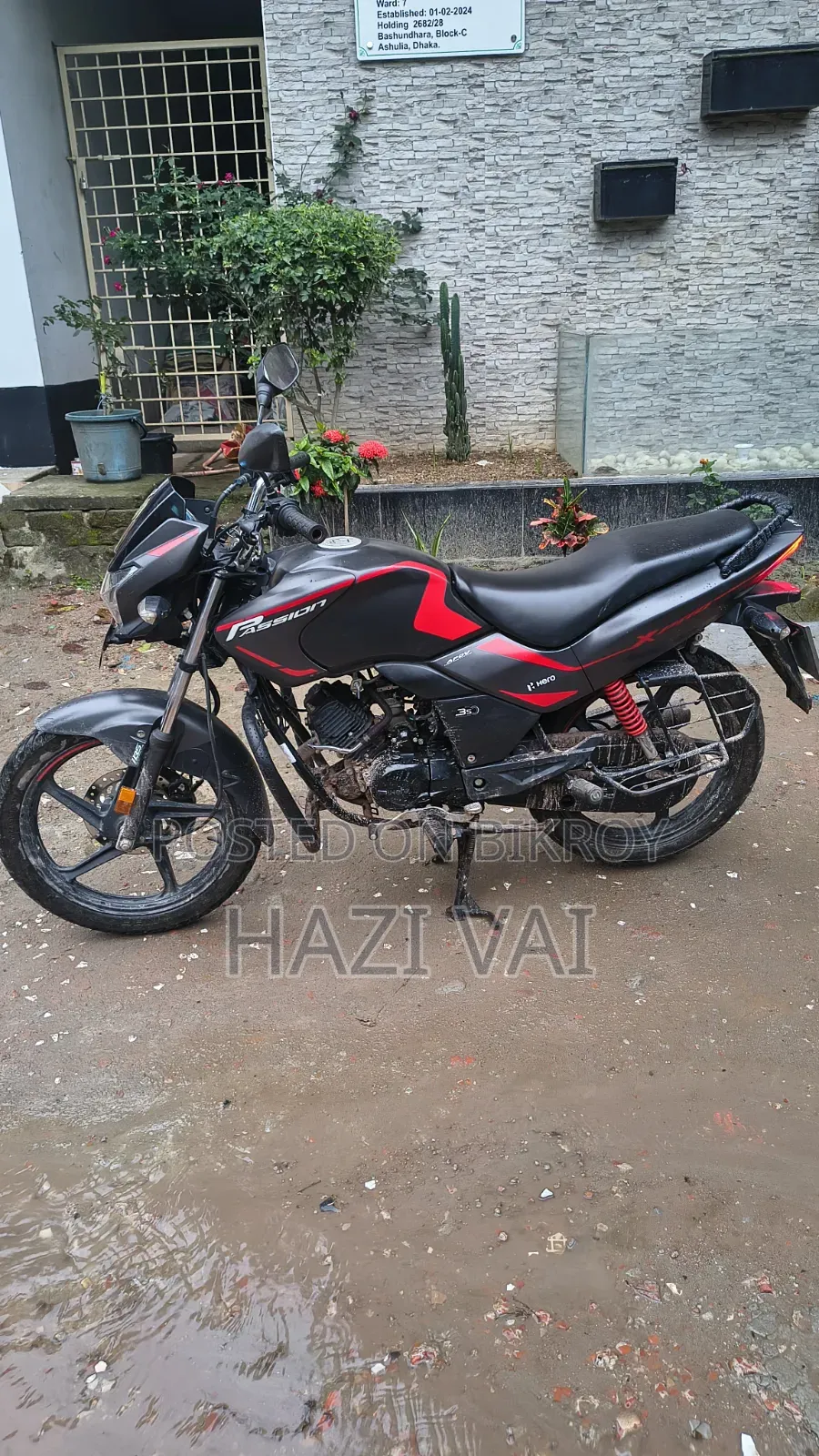 Hero Passion Xpro Xtec 2024 Black