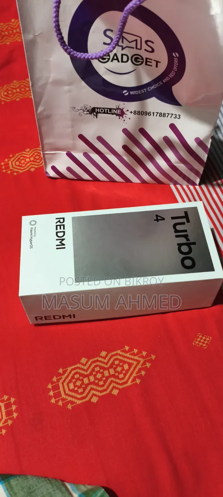 Xiaomi Redmi Turbo 4 256 GB White