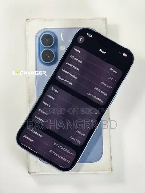 অ্যাপল আইফোন ১৭ ২৫৬ জিবি ব্লু