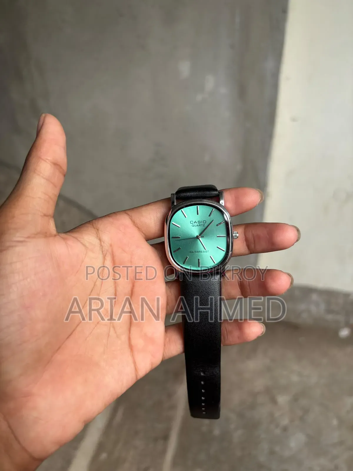 Original Casio Quartz Watch (Made in Japan) – Tiffany Green Dial for Sale