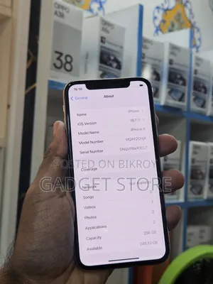 Apple iPhone X 256 GB White