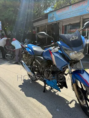 TVS Apache RTR 160 2V 2018 Blue