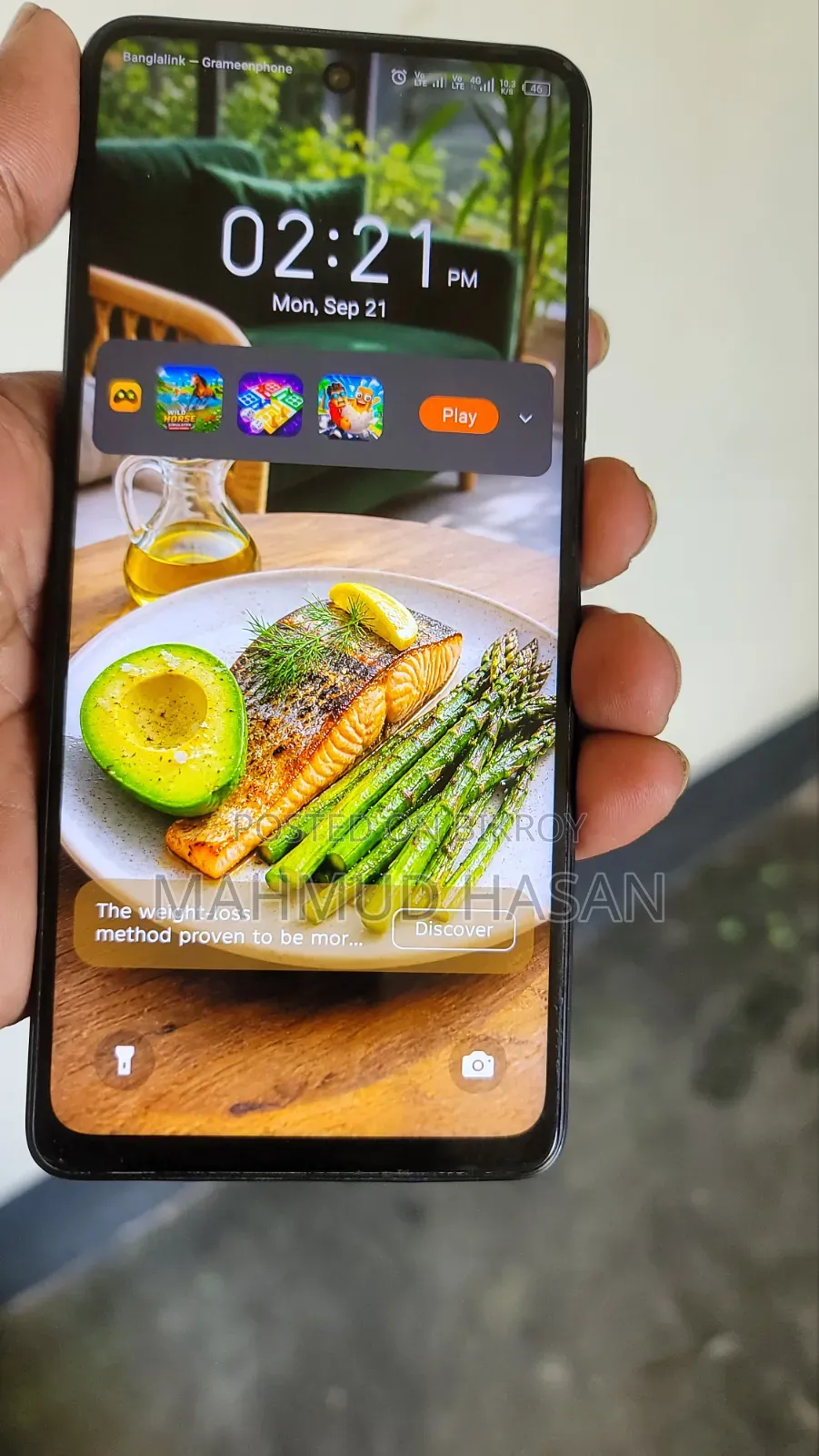Infinix Hot 30 Play 256 GB Black