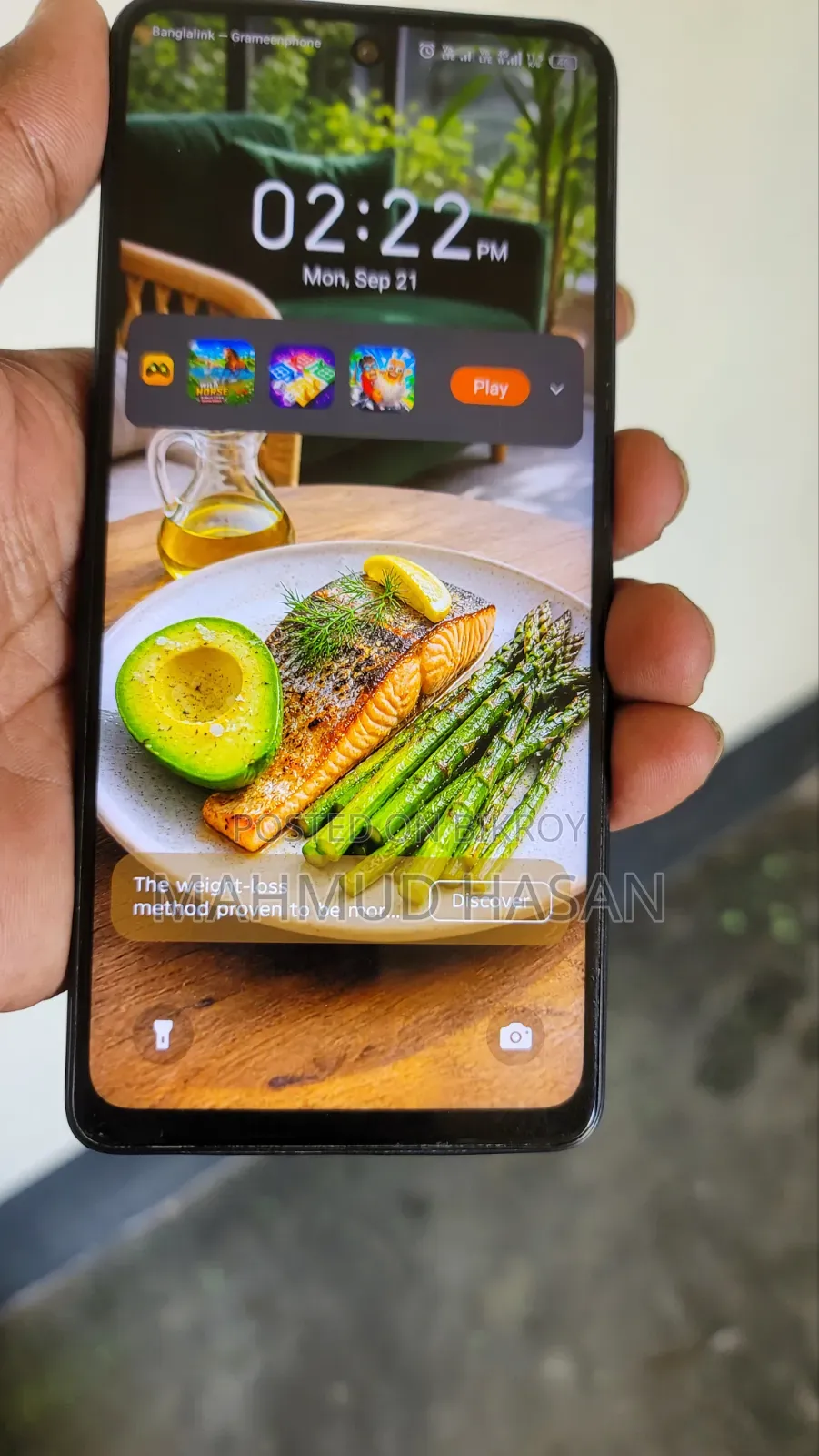 Infinix Hot 30 Play 256 GB Black