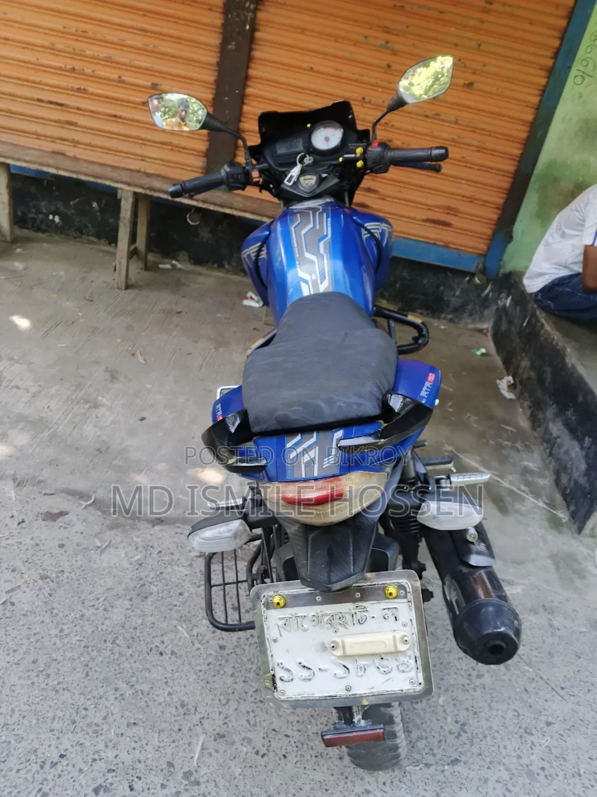 TVS Apache RTR 160 2V ABS 2017 Blue