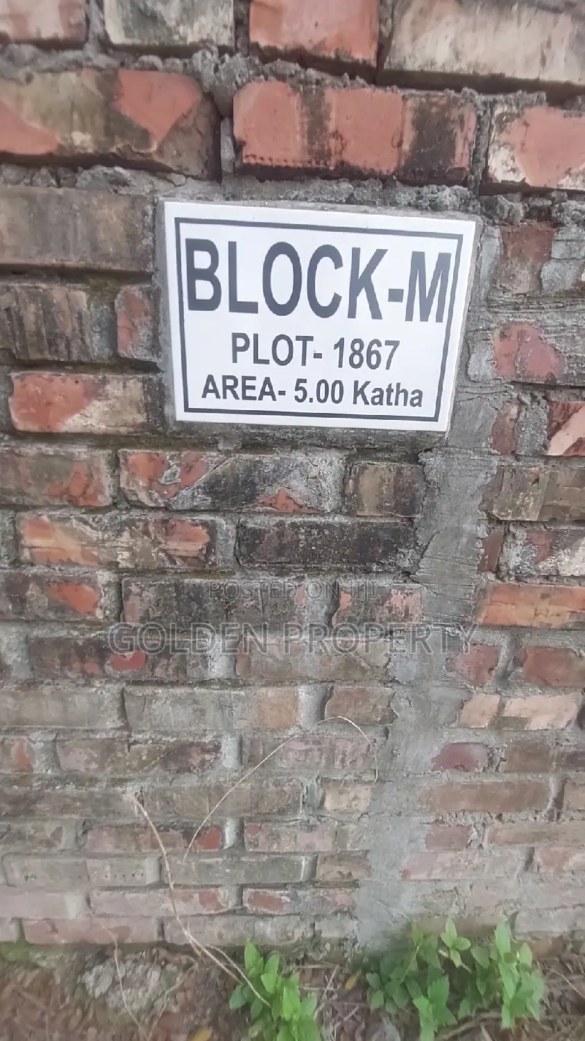 Buy Plot 5 Katha M Block Bashundhara Baridhara