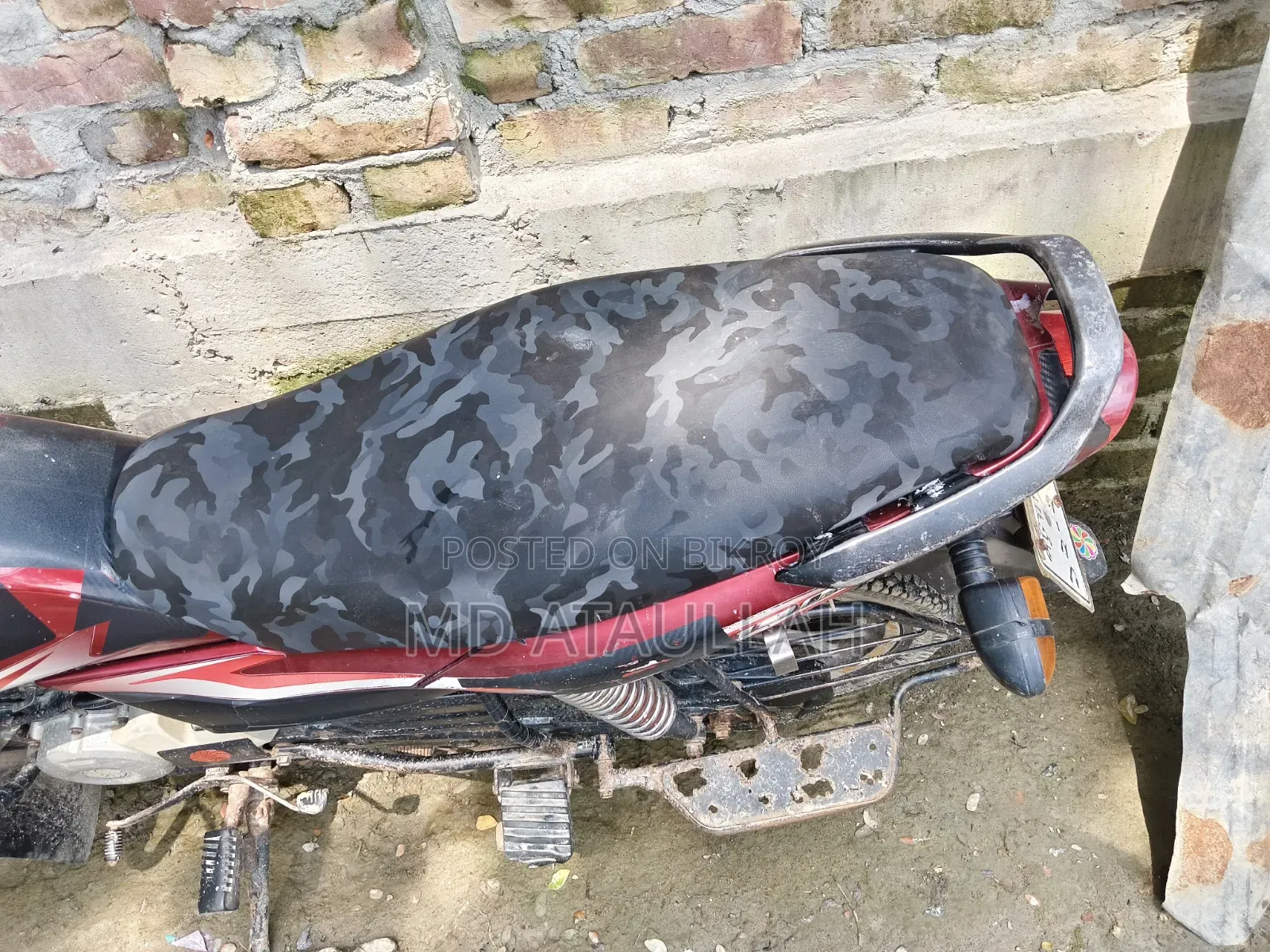 Bajaj Platina 100 2017 Red