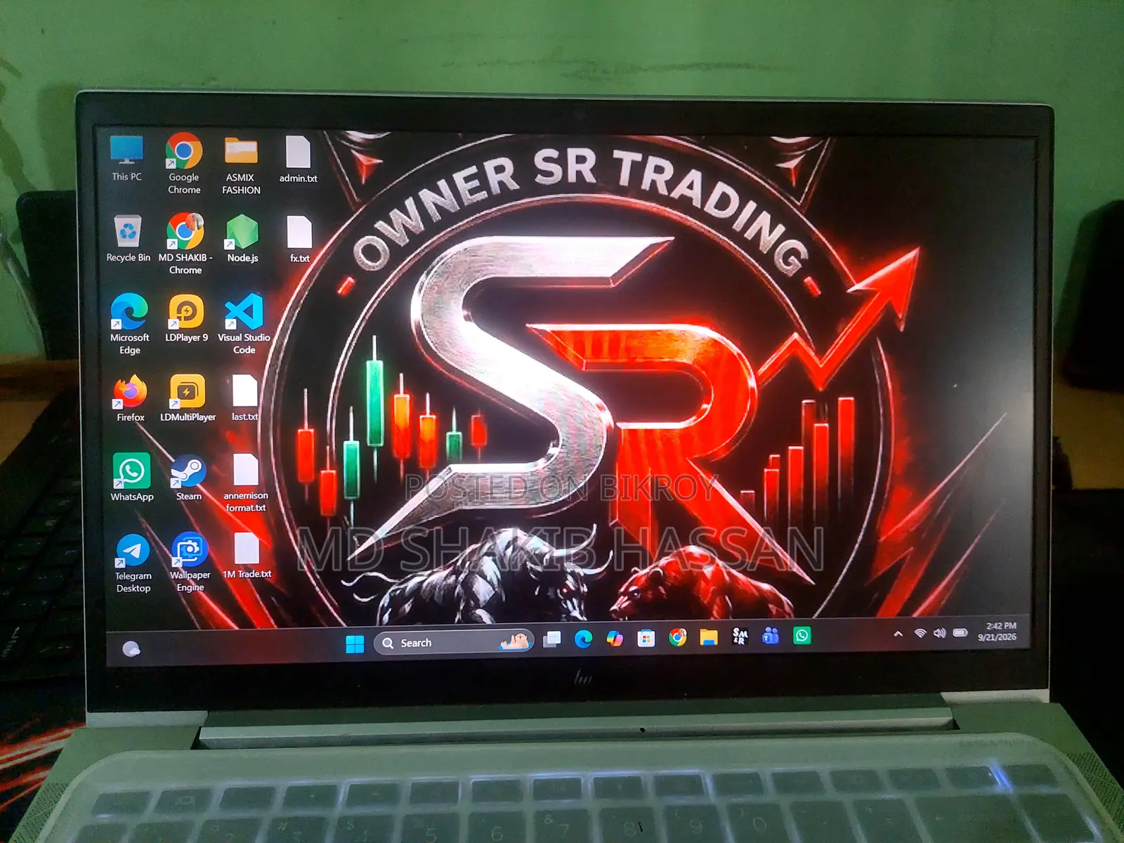 Laptop HP EliteBook 840 G7 12GB Intel Core i5 SSD 256GB