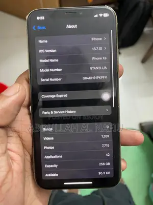 Apple iPhone XS 256 GB Silver