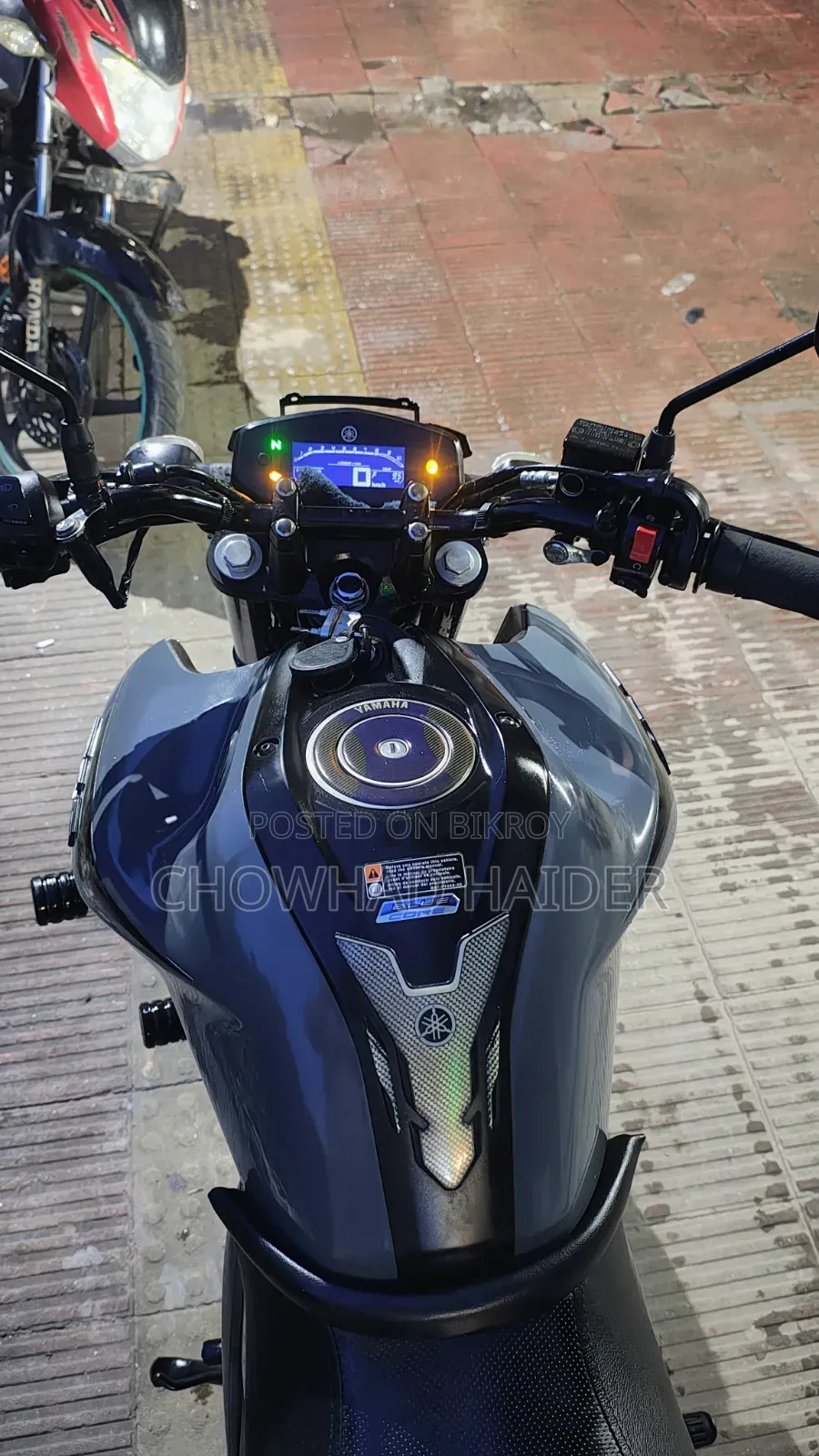 Yamaha FZS V3 2024 Gray