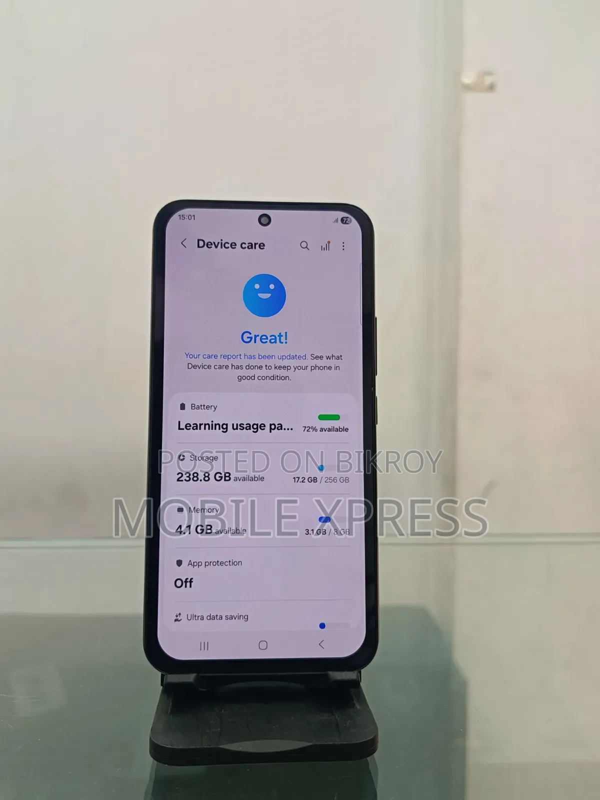 স্যামসাং গ্যালাক্সি এ৫৪ ৫জি ২৫৬ জিবি ব্ল্যাক