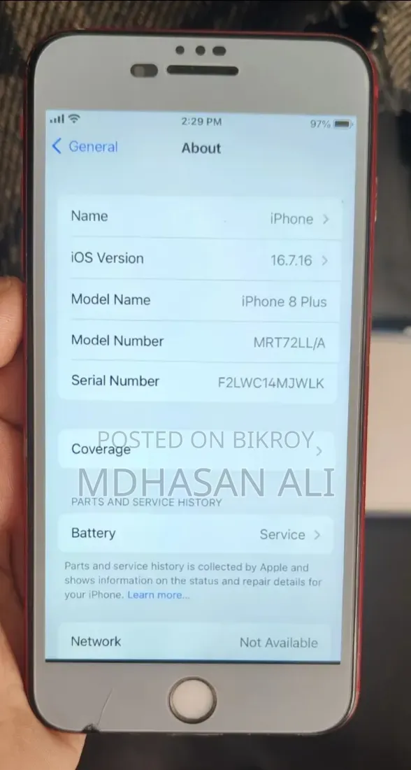 Apple iPhone 8 Plus 64 GB Red