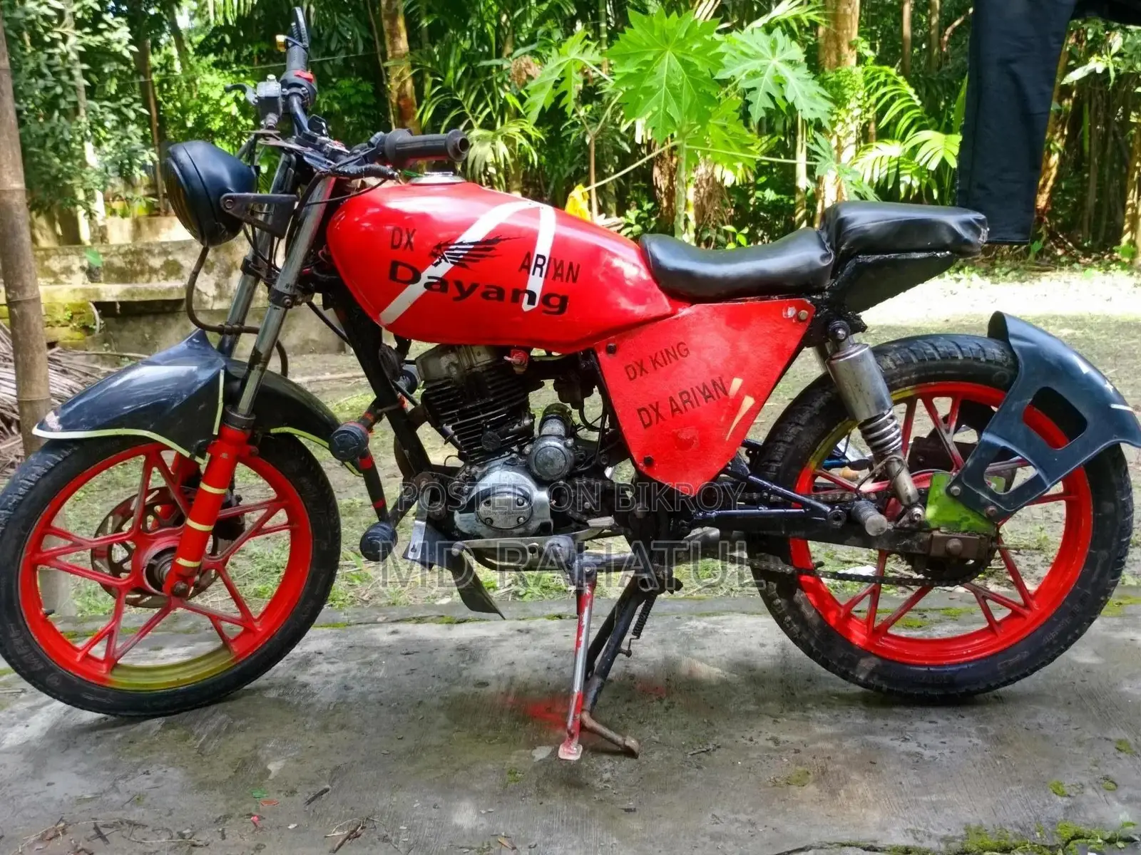 Dayang DY125-52 2002 Red