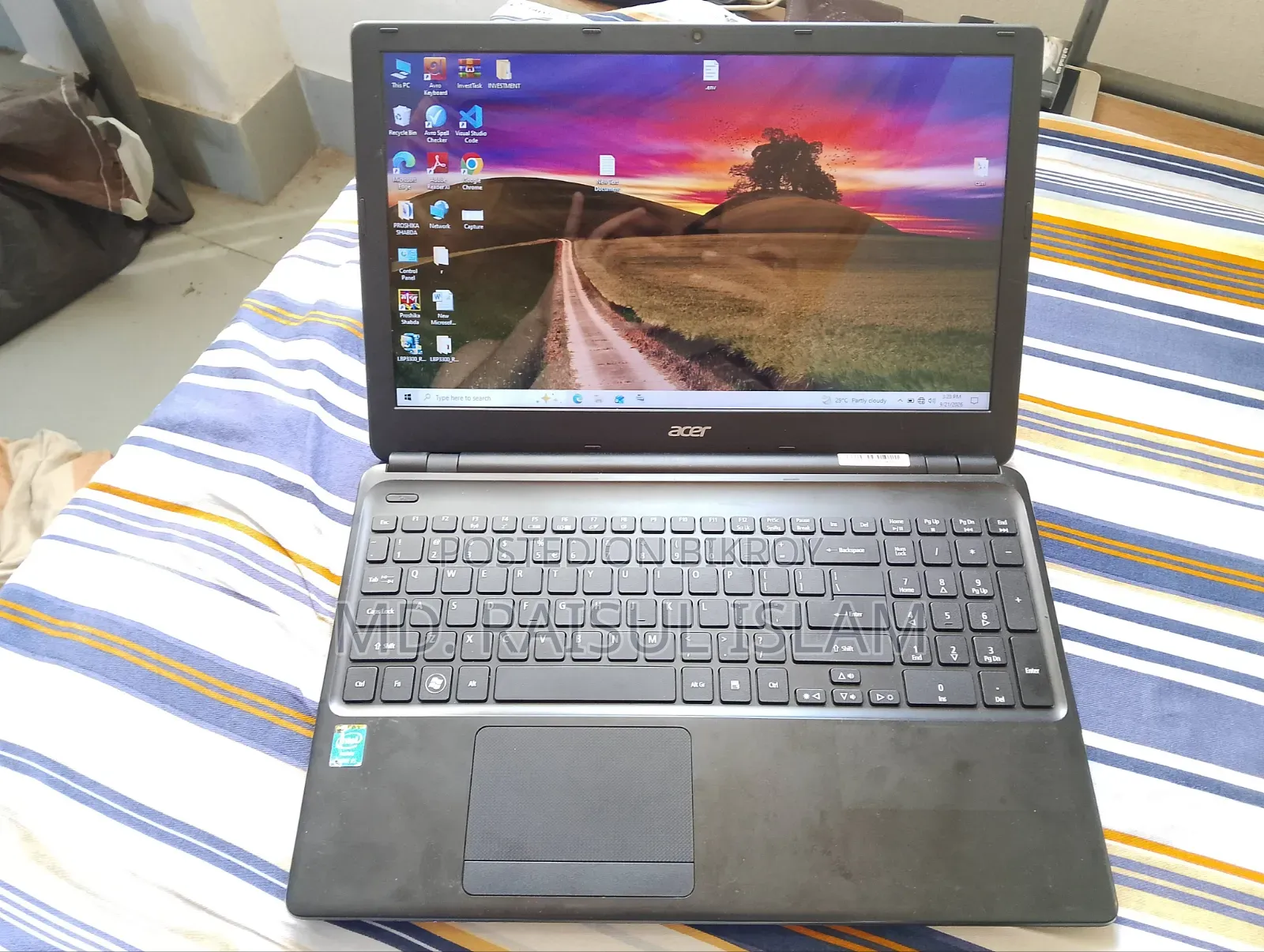 Laptop Acer Aspire E1-572G 4GB Intel Core i5 SSD 128GB
