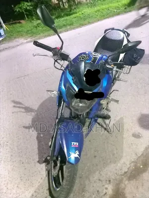 টিভিএস আপাচে ১৬০ ৪ভি ২০২০ নীল
