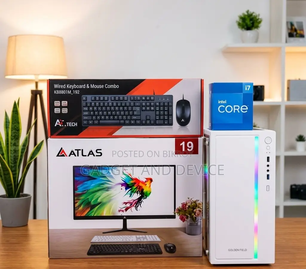 New Desktop Computer 8GB Intel Core i7 SSD 128GB