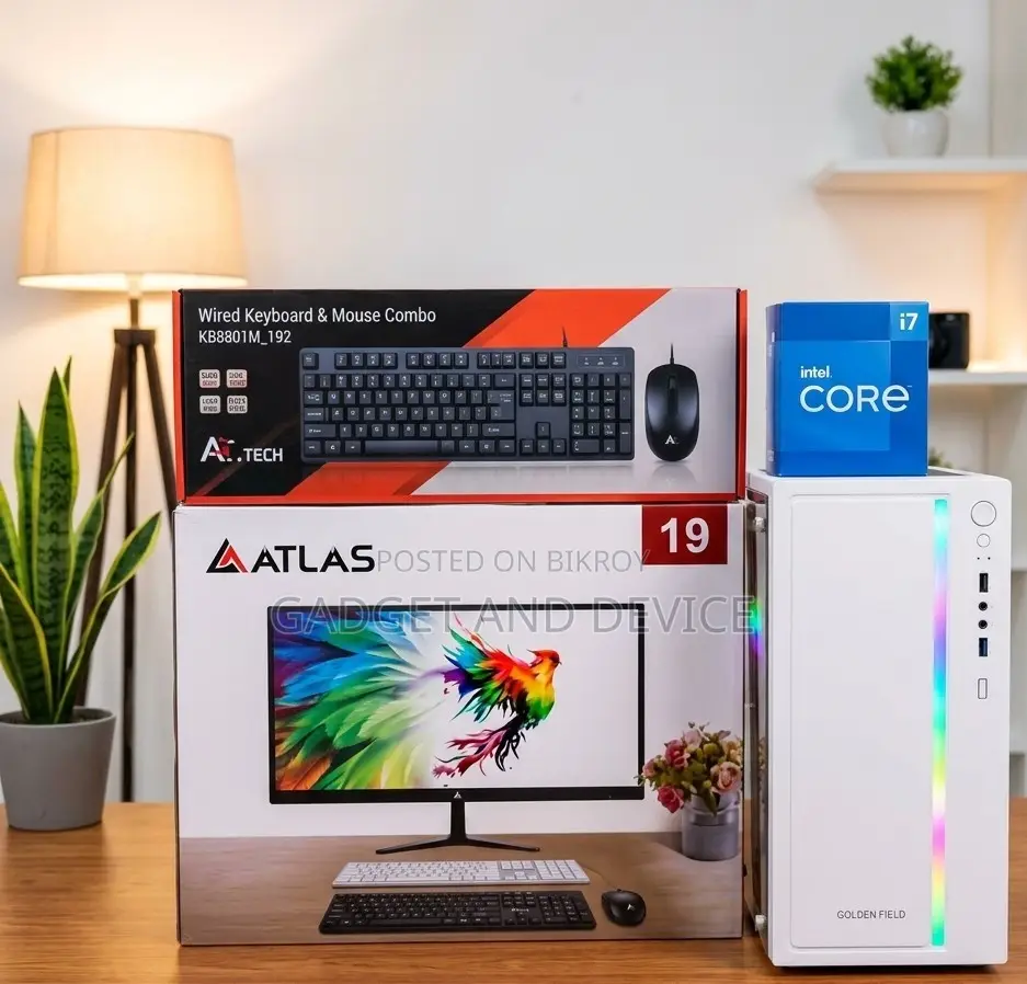 New Desktop Computer 8GB Intel Core i7 SSD 128GB