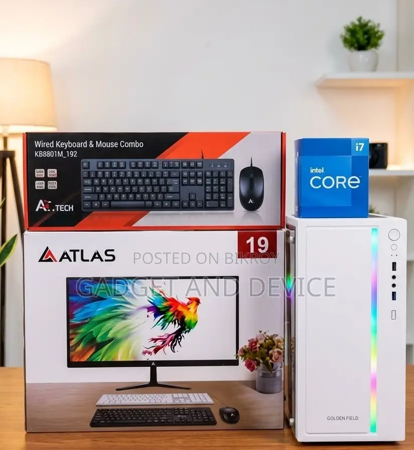 New Desktop Computer 8GB Intel Core i7 SSD 128GB