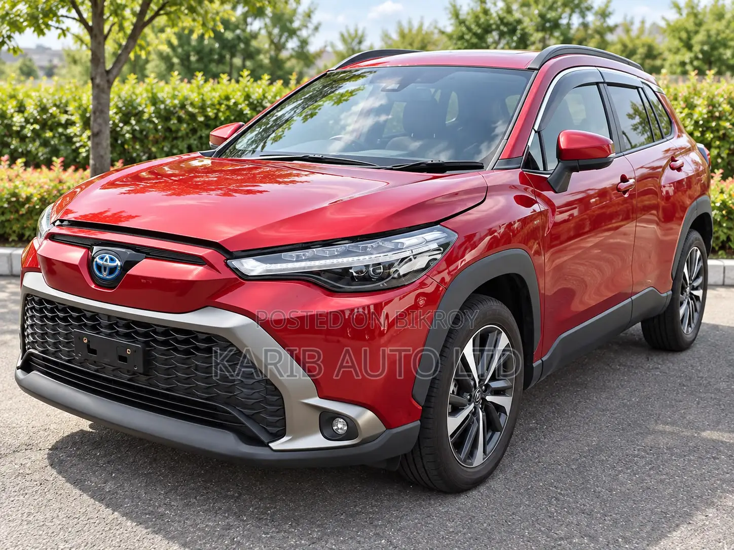 Toyota Corolla Cross 1.8 Hybrid FWD 2021 Red