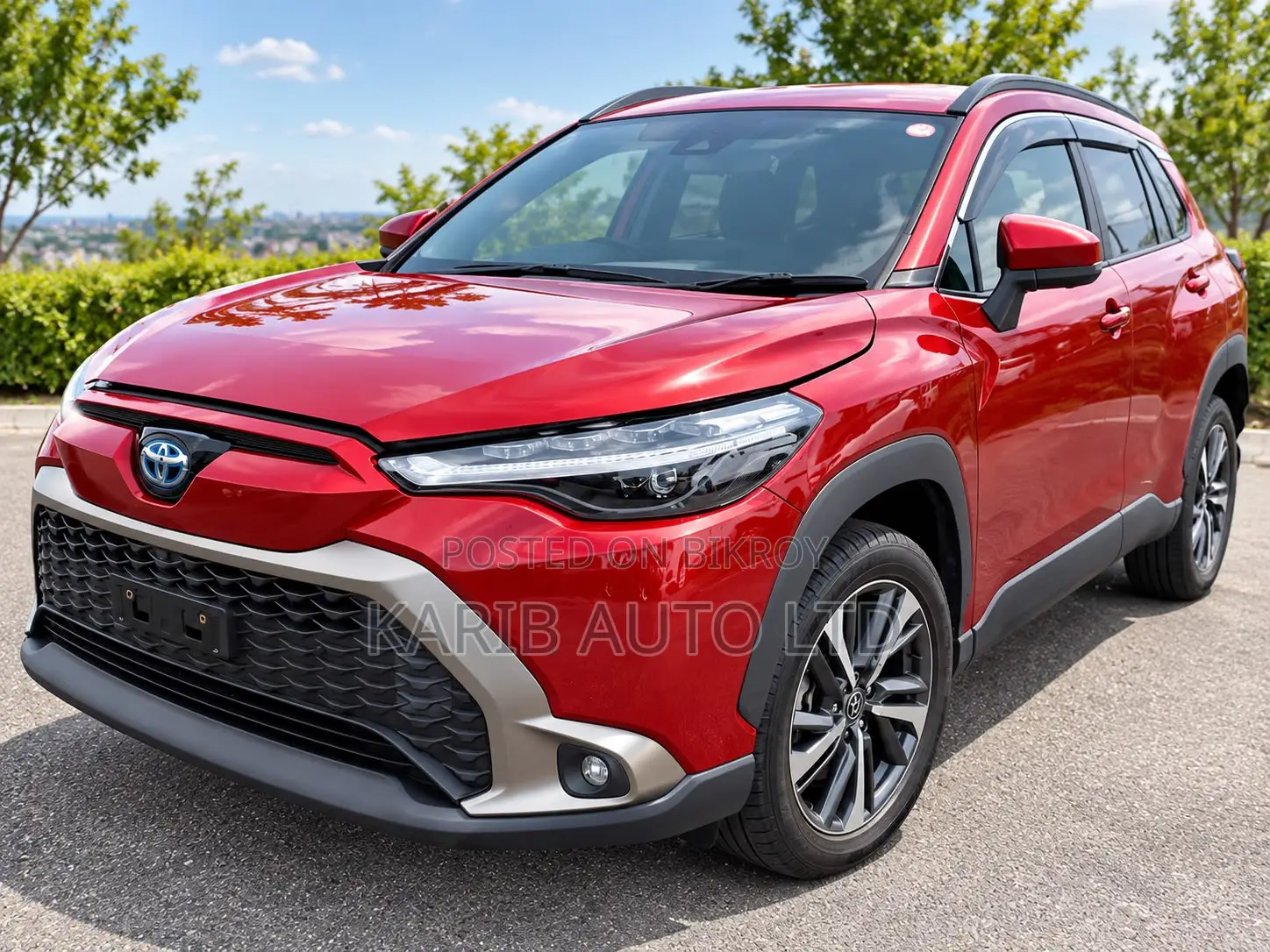 Toyota Corolla Cross 1.8 Hybrid FWD 2021 Red