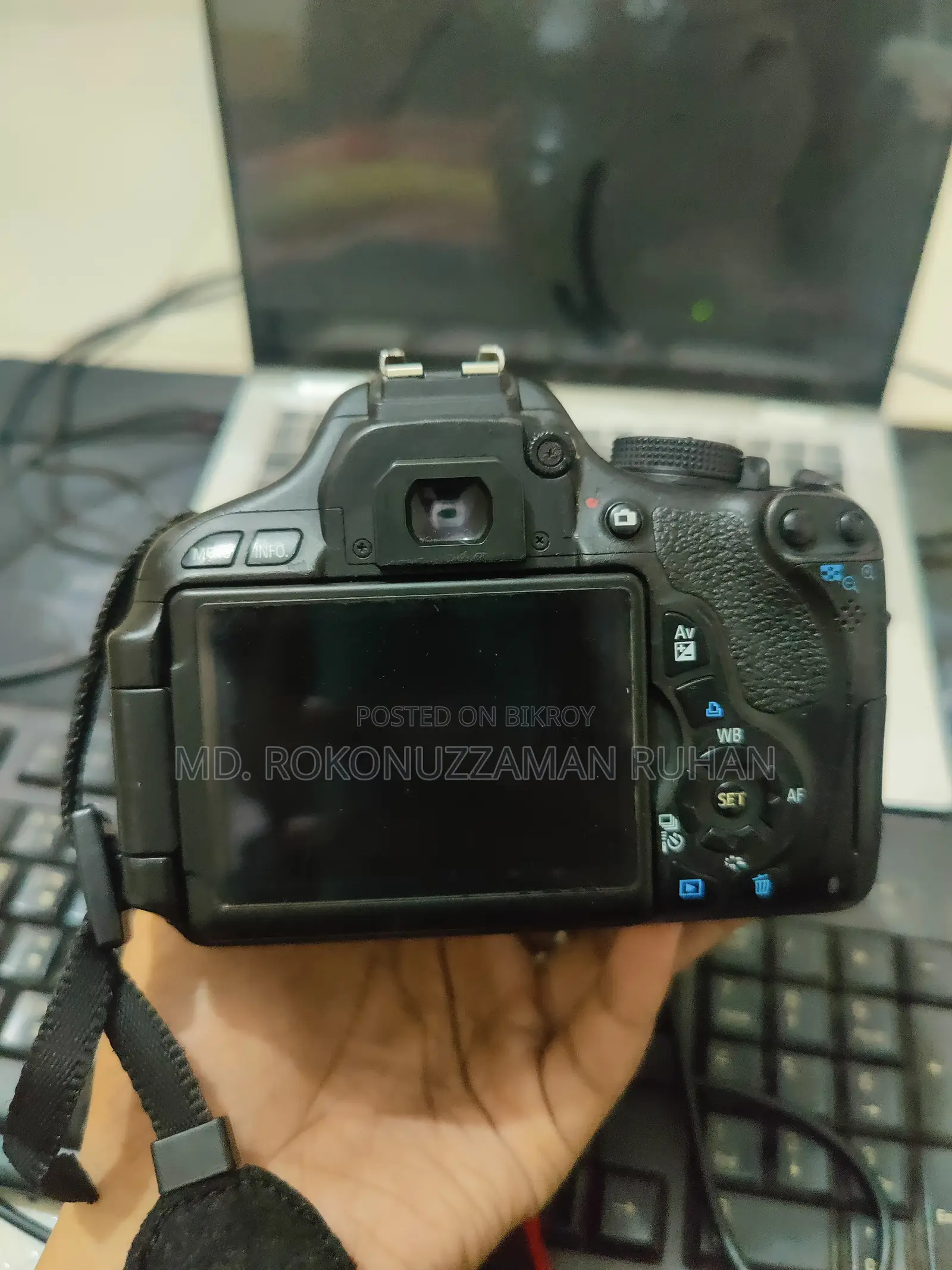 Canon 600D Camera With Lens