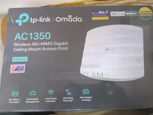 TP-Link Omada EAP225 AC1350 Wireless MU-MIMO Gigabit Ceiling Mount