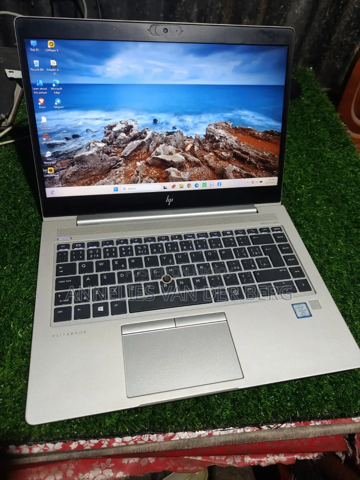 ল্যাপটপ HP EliteBook 840 G6 16GB Intel Core i5 SSD 256GB