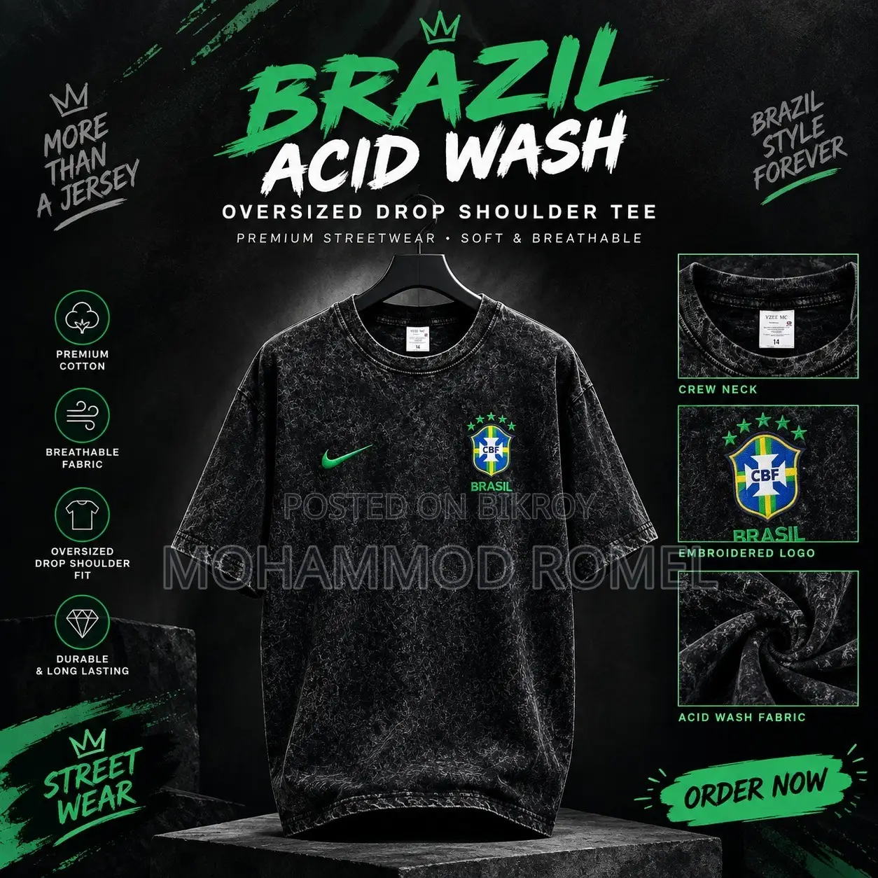 Brazil Acid Wash