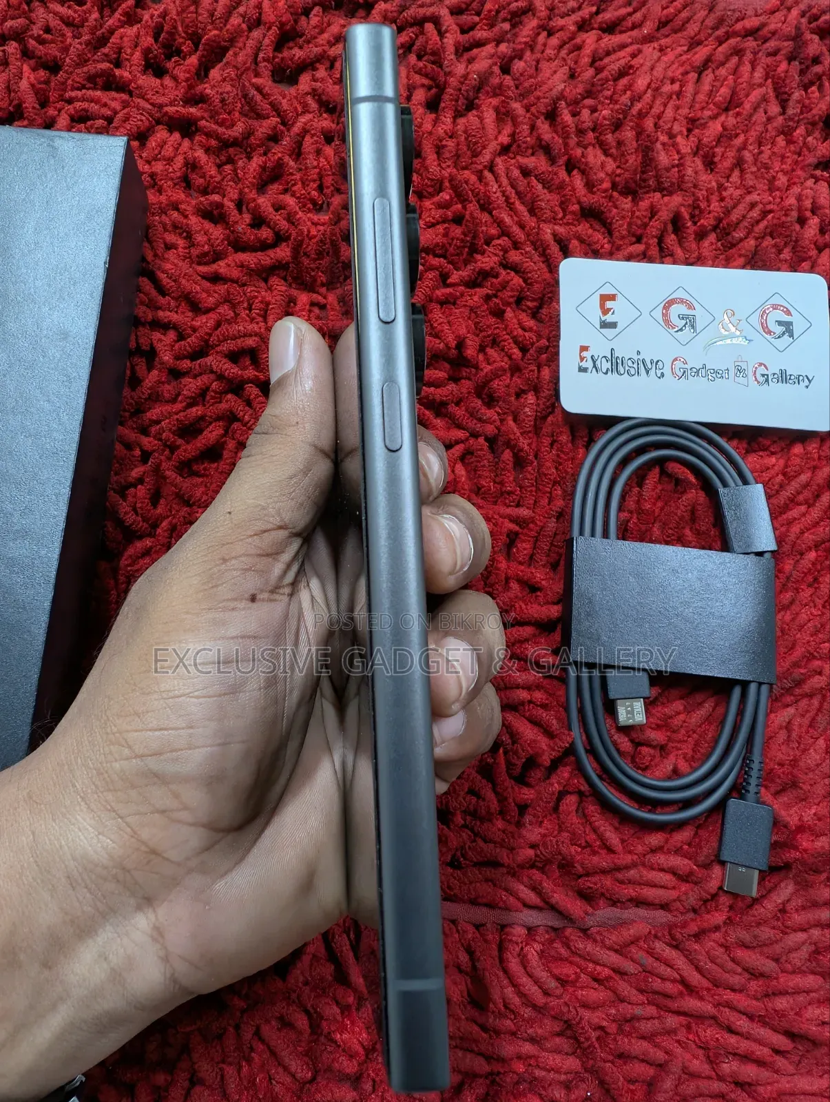 স্যামসাং গ্যালাক্সি এস২৪ আল্ট্রা ২৫৬ জিবি ব্ল্যাক