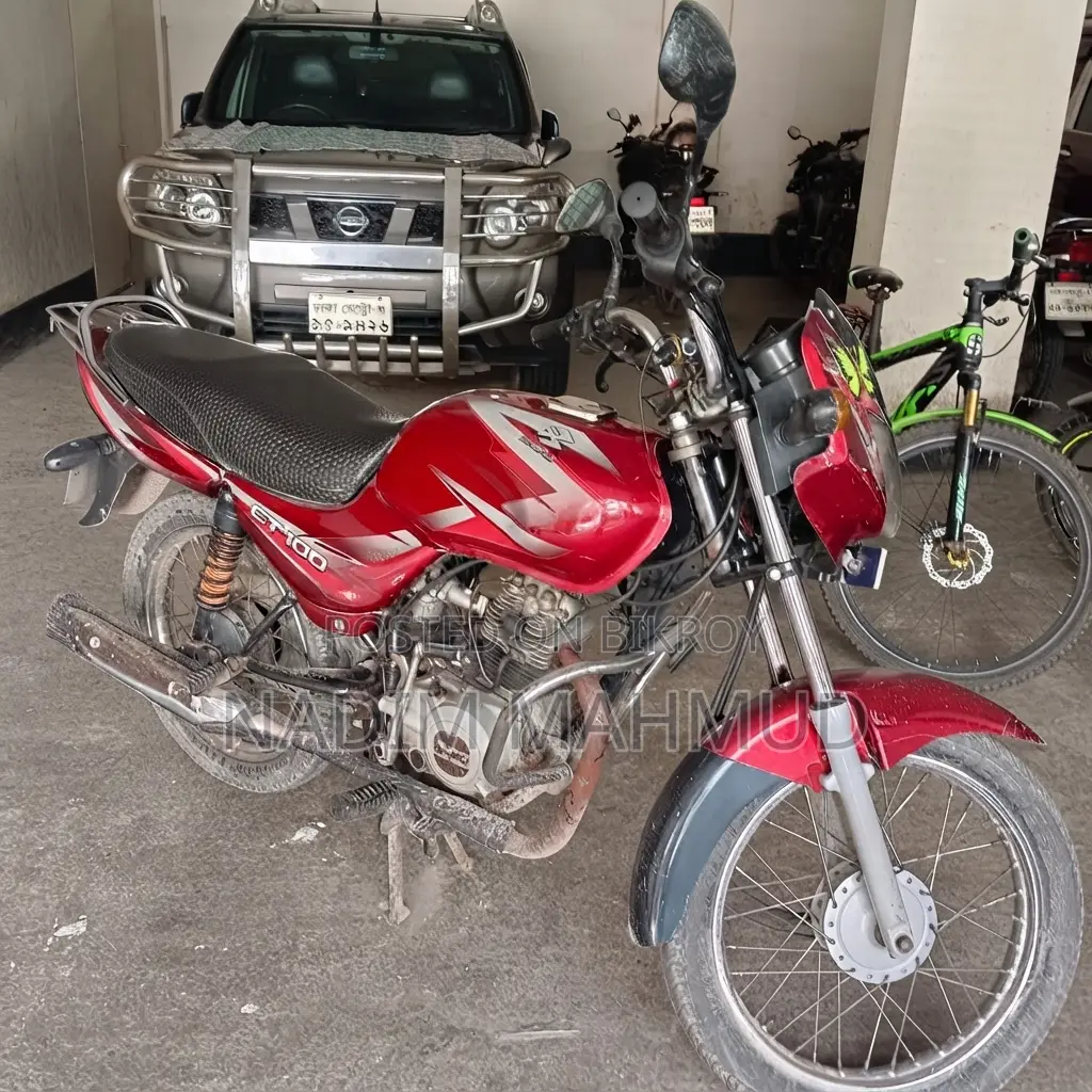 Bajaj CT 100 2017 Red
