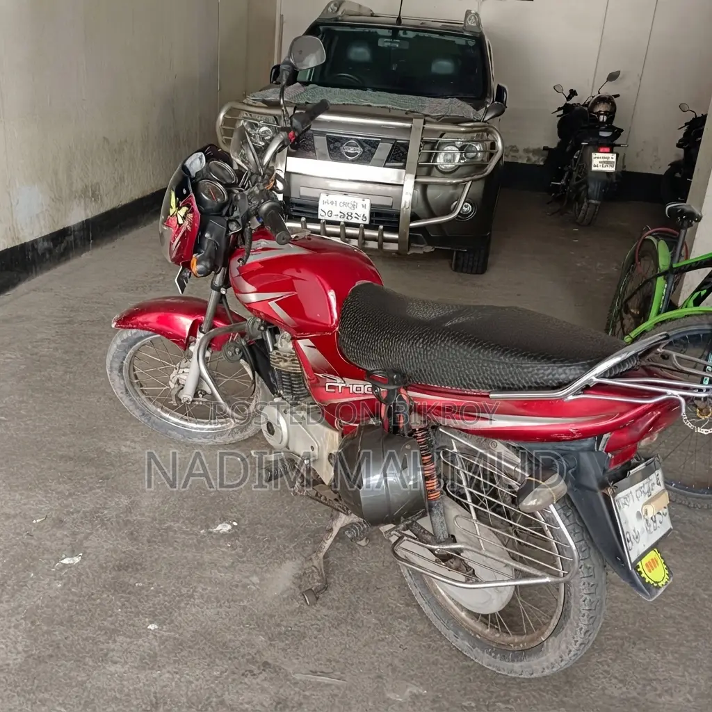 Bajaj CT 100 2017 Red