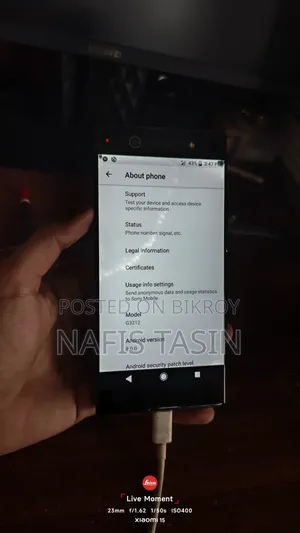 সনি এক্সপেরিয়া এক্সএ১ আল্ট্রা ৩২ জিবি ব্ল্যাক