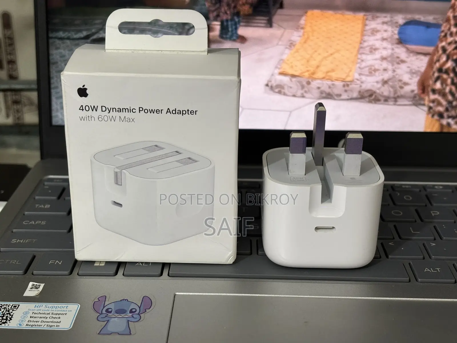 Apple40W Dynamic Power Adapter With 60W Max