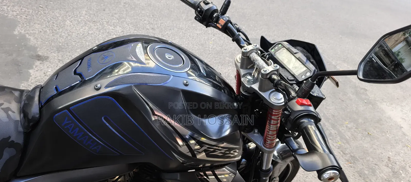 Yamaha FZS V2 2024 Black